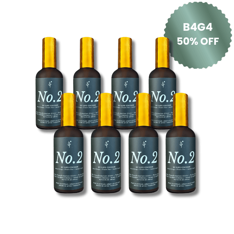 No. 2 by Life Cocoon | Botanical Toilet Pre-Spray | Odor Eliminator