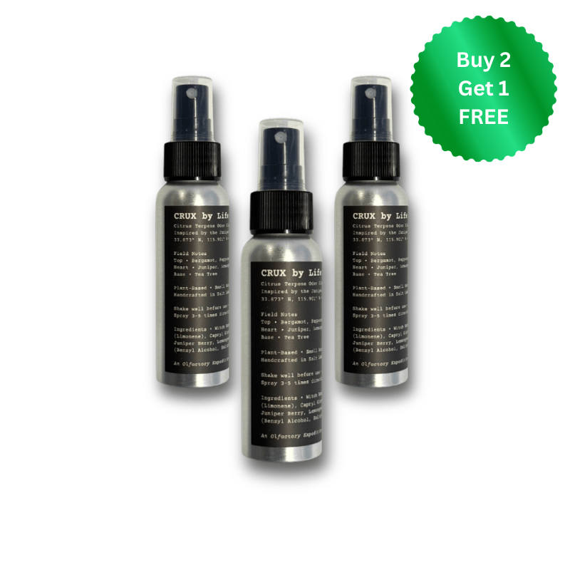 CRUX Gear Spray – Shoe & Gear Odor Eliminator by Life Cocoon