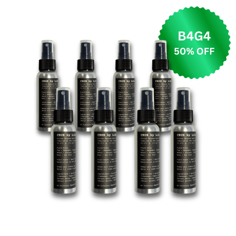 CRUX Gear Spray – Shoe & Gear Odor Eliminator by Life Cocoon